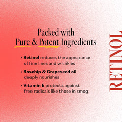 Derma E Rosehip Oil presence indicates skin revival and softness.