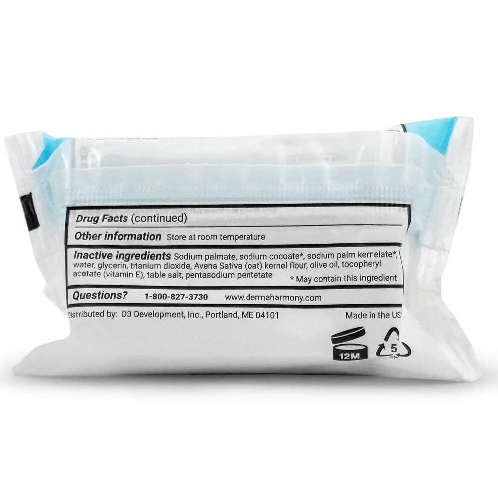 DermaHarmony bar soap designed for safe daily cleansing