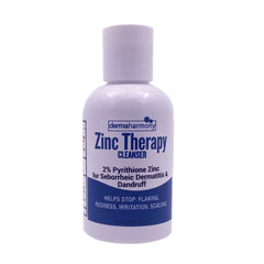 Dermaharmony 2% Pyrithione Zinc liquid cleanser bottle for daily gentle cleansing