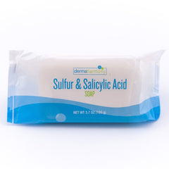 DermaHarmony bar soap in hand used in a daily skin-care routine