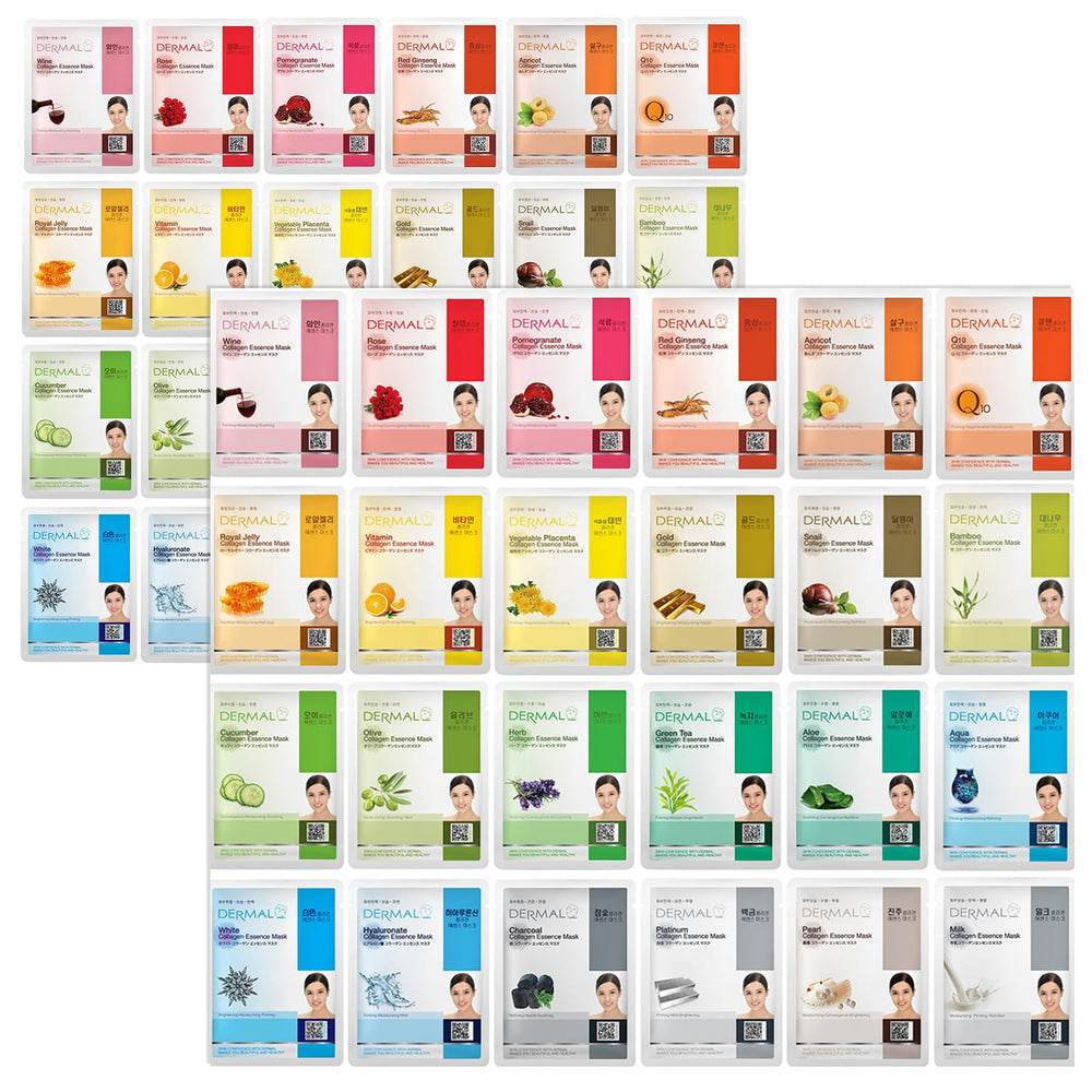 DERMAL 48-day pack front view for extended nightly routine benefits