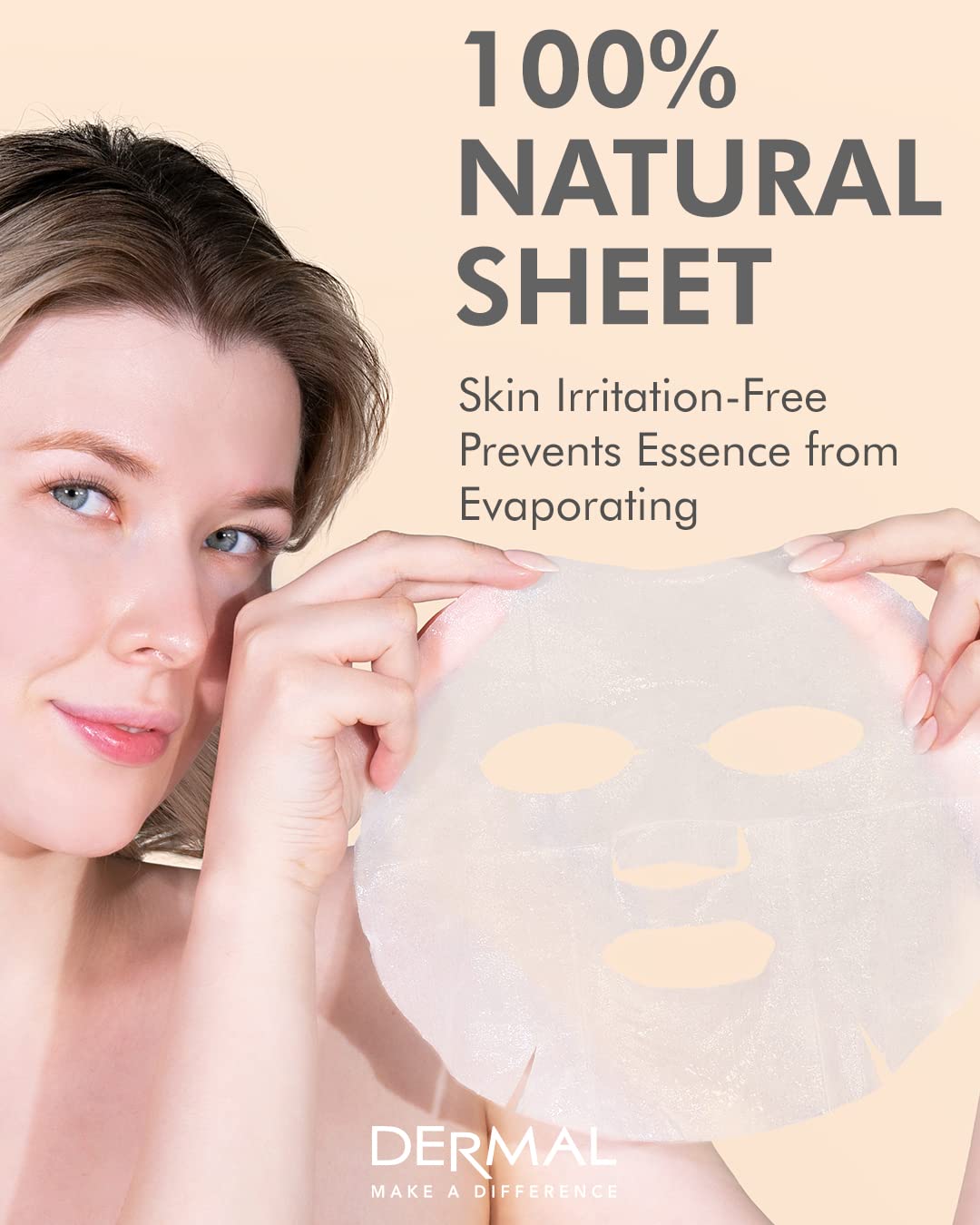 DERMAL premium packaging indicating quality and storage ease