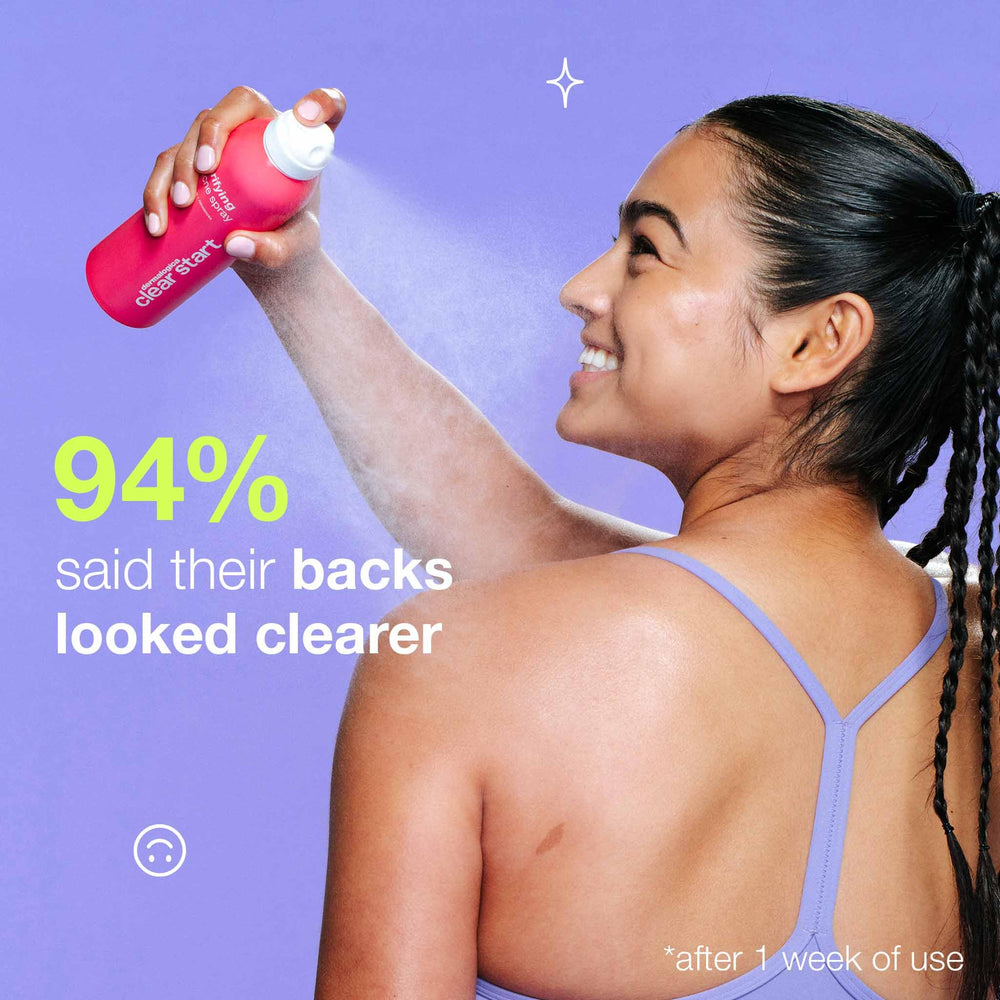 Dermalogica Clear Start after cleansing application on clean skin.