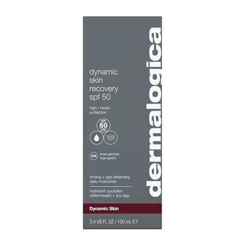 Dermalogica Dynamic Skin Recovery SPF50 pump dispensing formula.