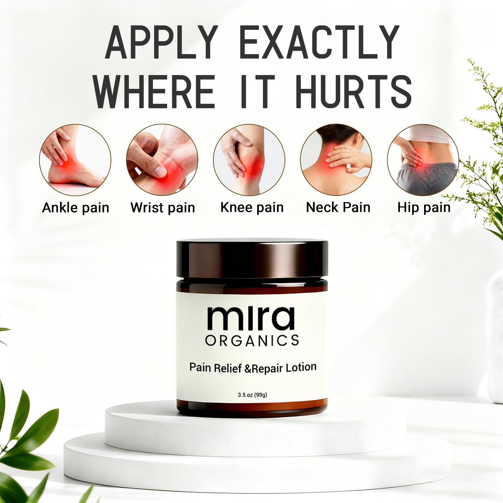 Dermasophia Mira Relief Lotion quick absorption with no oil residue for daily use.