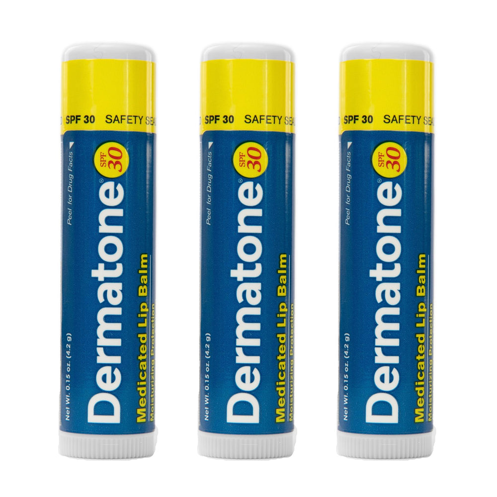 Dermatone Original Lip Balm SPF 30 packaging ready for outdoor use