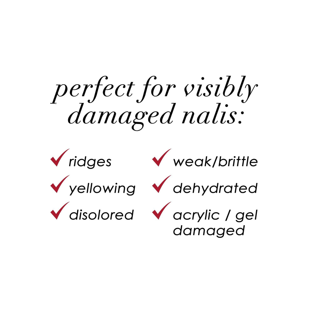 Dermelect Makeover Ridge Filler contains keratin peptides for nourishment.