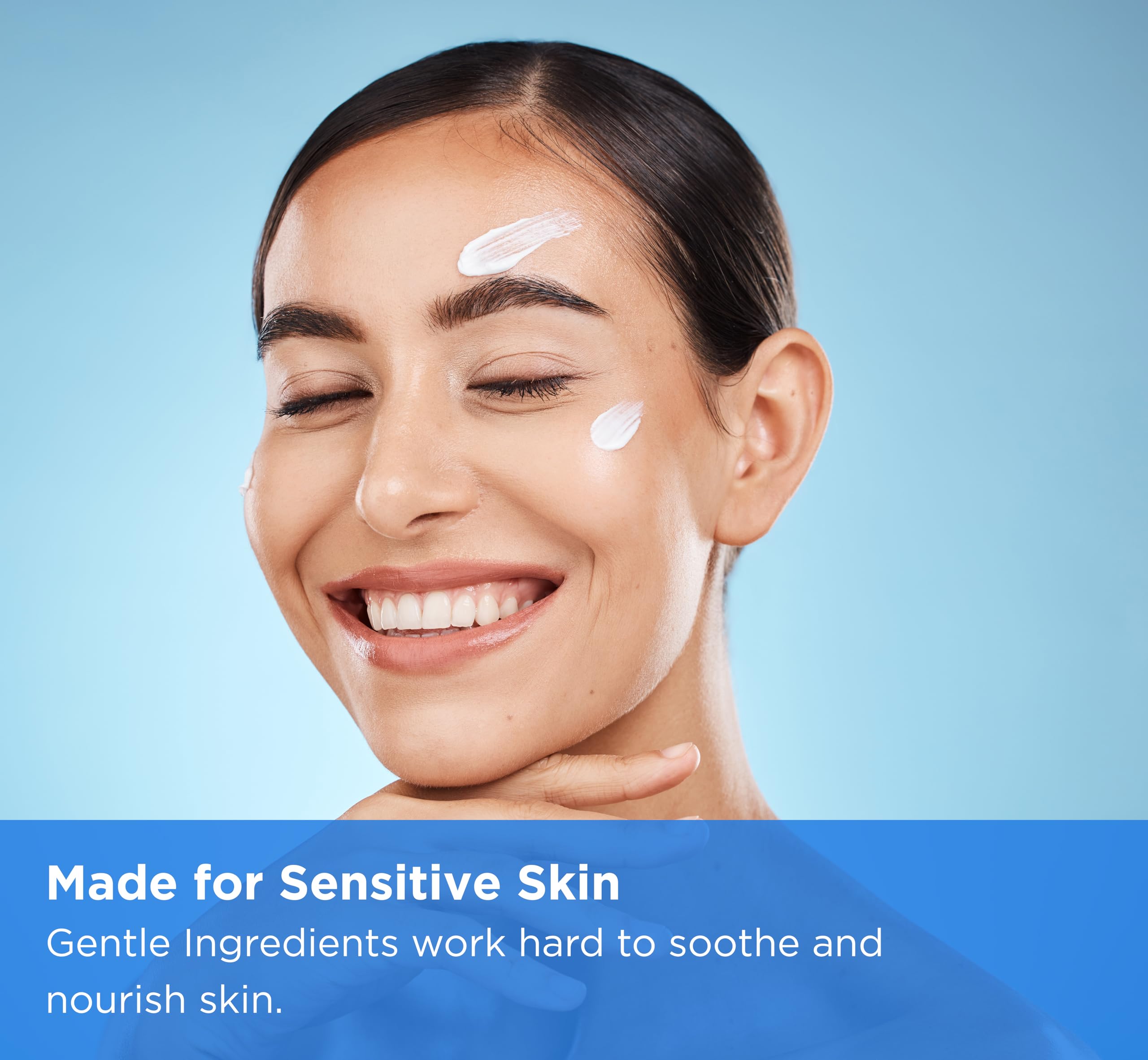 Dermgentle bottle close-up highlighting steroid-free, clean care.