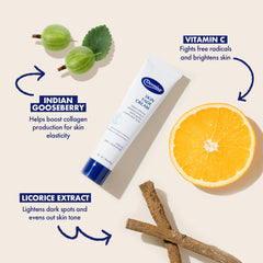 Dermisa Skin Fade Cream packaging front shows a paraben- and sulfate-free formula for daily care.