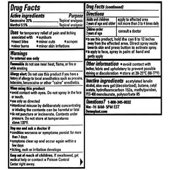 Two-pack packaging of Dermoplast for family first aid readiness.