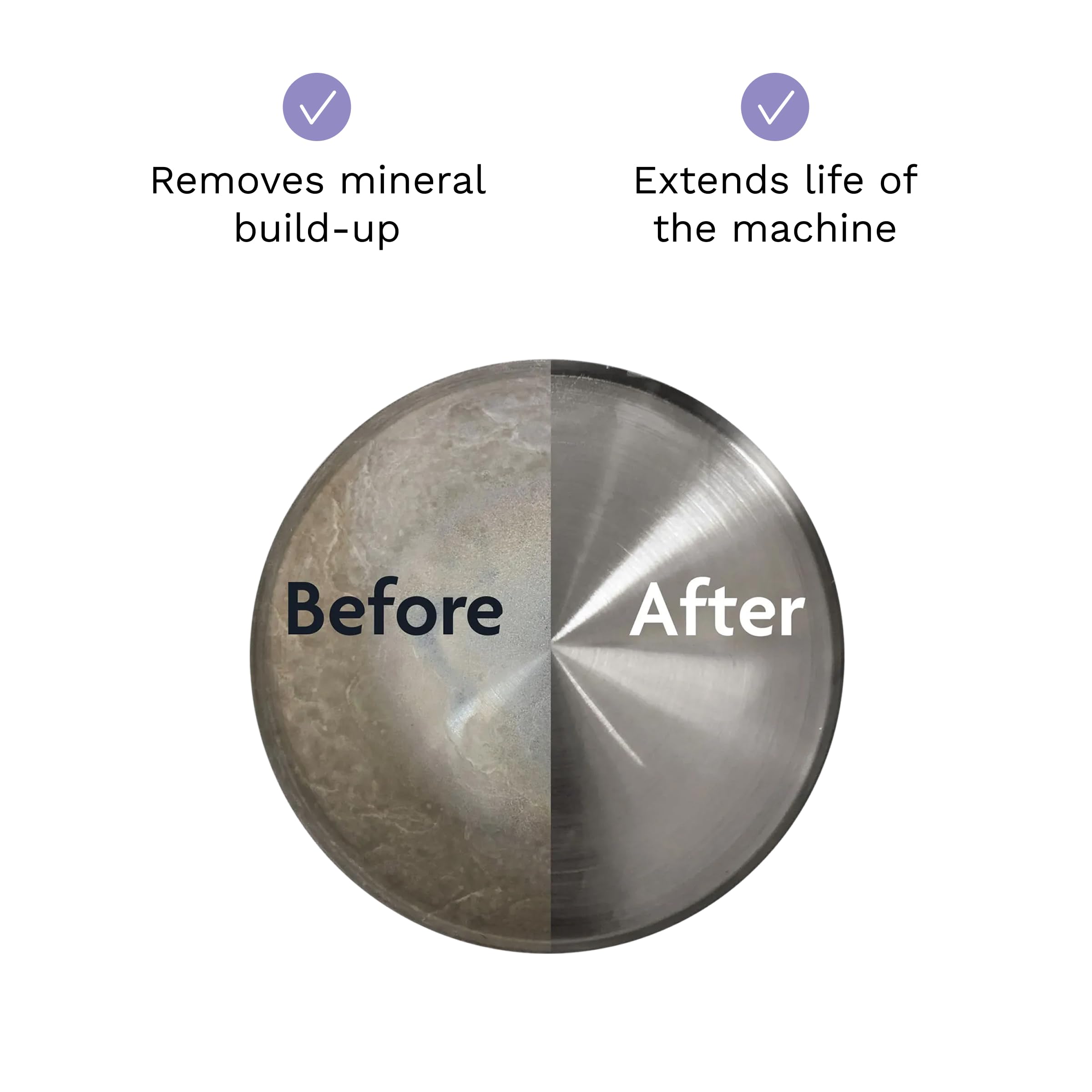 Descaling tablets compatible with all bottle washer brands for versatile cleaning