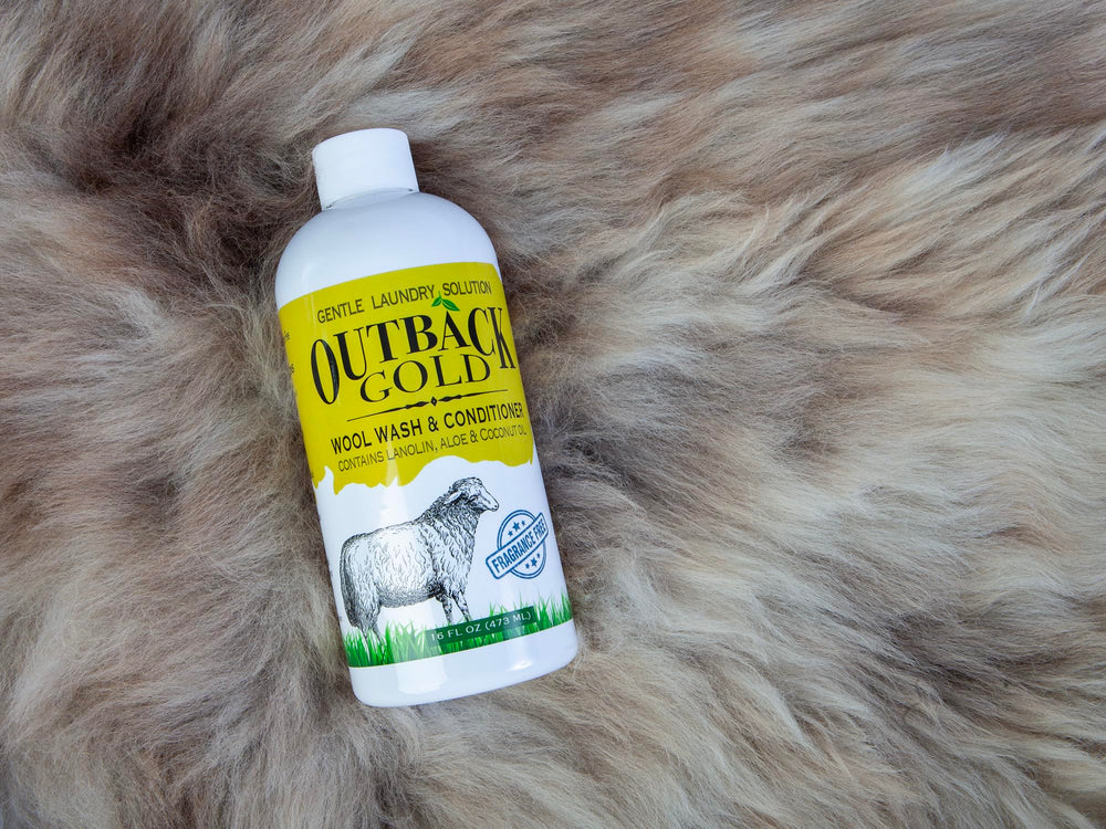 Desert Breeze Outback Gold Wool Wash HE machine compatibility for efficient washes