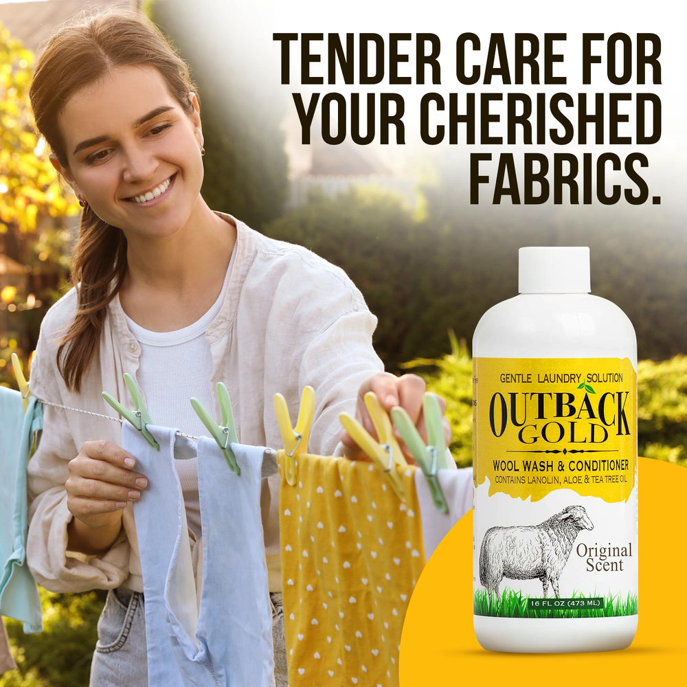 Desert Breeze Outback Gold is suitable for machine and hand washing.