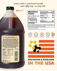 Desert Creek Honey raw unfiltered bottle preserves natural enzymes and pollen