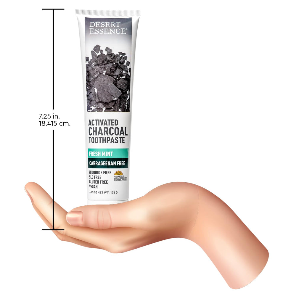 Desert Essence 6.25 oz tube packaging on display value