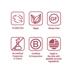 Desert Essence fragrance free conditioner label closeup highlights fragrance-free formula.