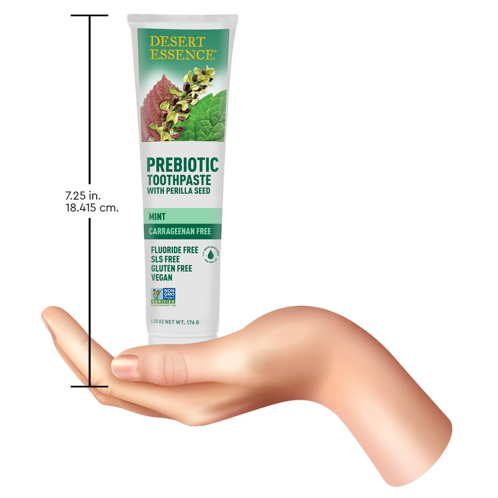 Desert Essence USA-made packaging emphasizes quality and sustainability.