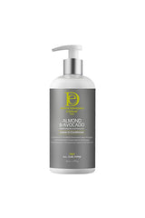 Design Essentials almond avocado leave-in bottle pour for easy application and hydration