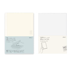 DESIGNPHIL Midori MD notebook with A5 grid pages for portable organization