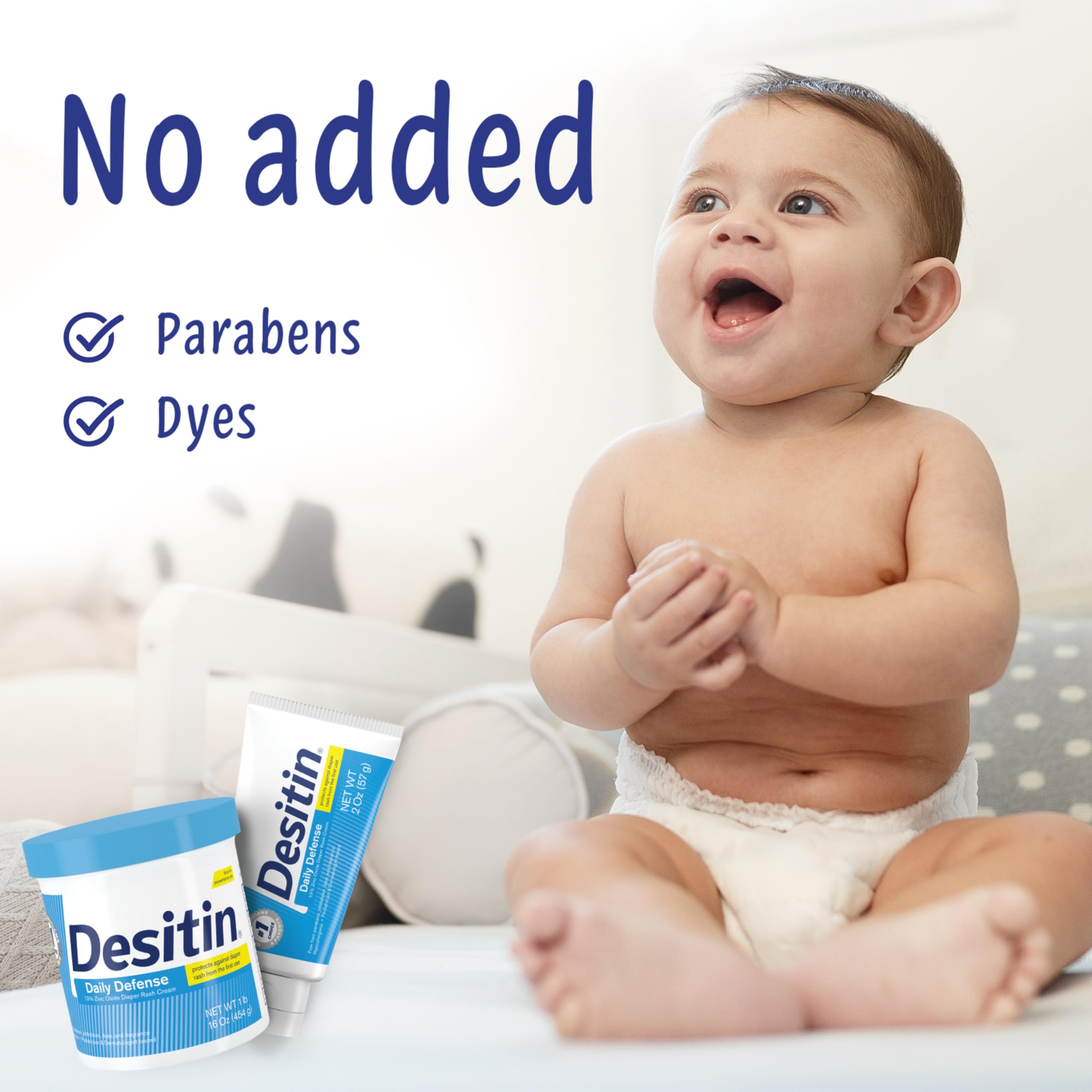 Desitin Daily Defense creamy texture spreads smoothly for fast application