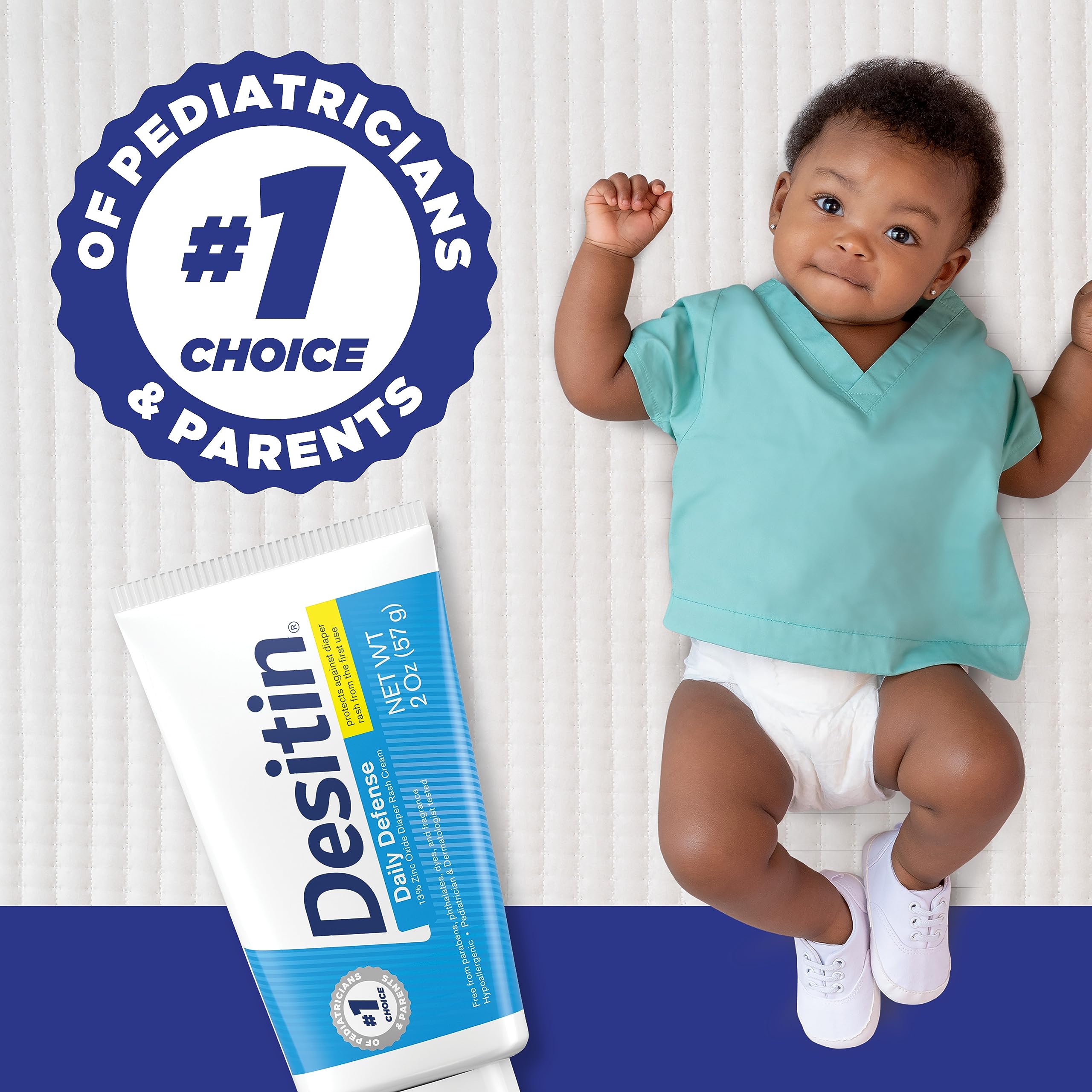 Desitin Daily Defense hypoallergenic formula for sensitive baby skin