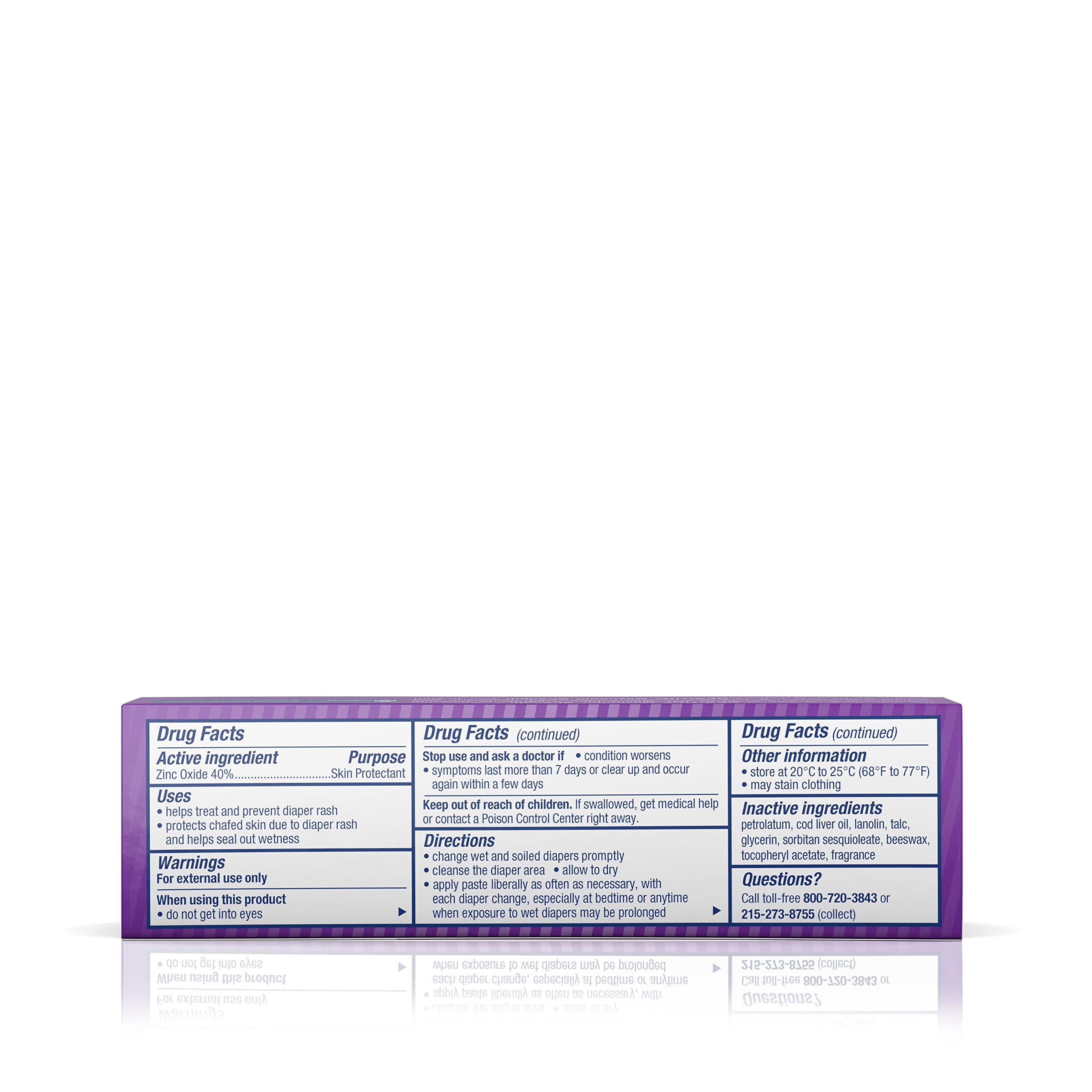 Desitin Diaper Rash Ointment Tube image highlighting easy-to-apply packaging