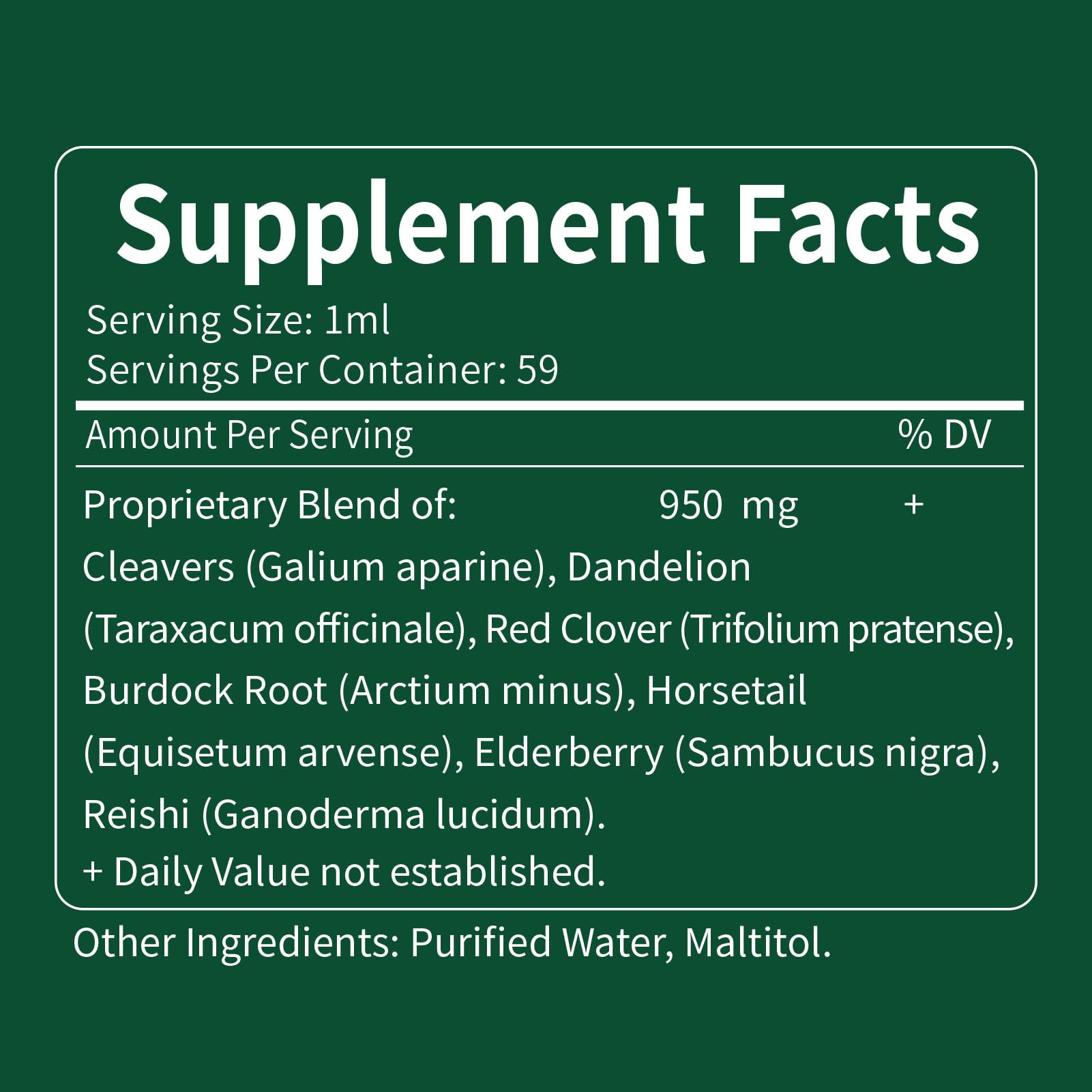 DetoxenNATURE packaging bottle and label details.
