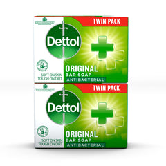 Dettol Original Soap bar with rich lather for daily cleansing.