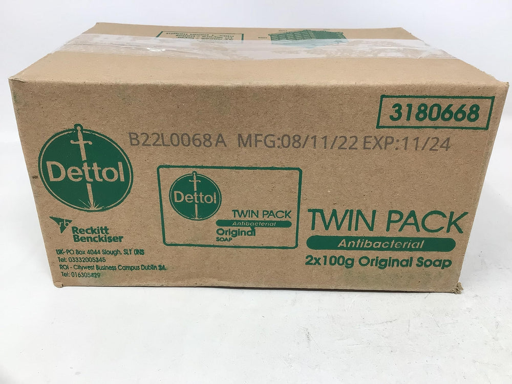 Dettol Original soap supports a fresh morning routine