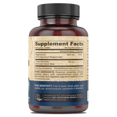 DEVA bottle with trace minerals label, emphasizes Utah Inner Sea minerals for daily wellness.