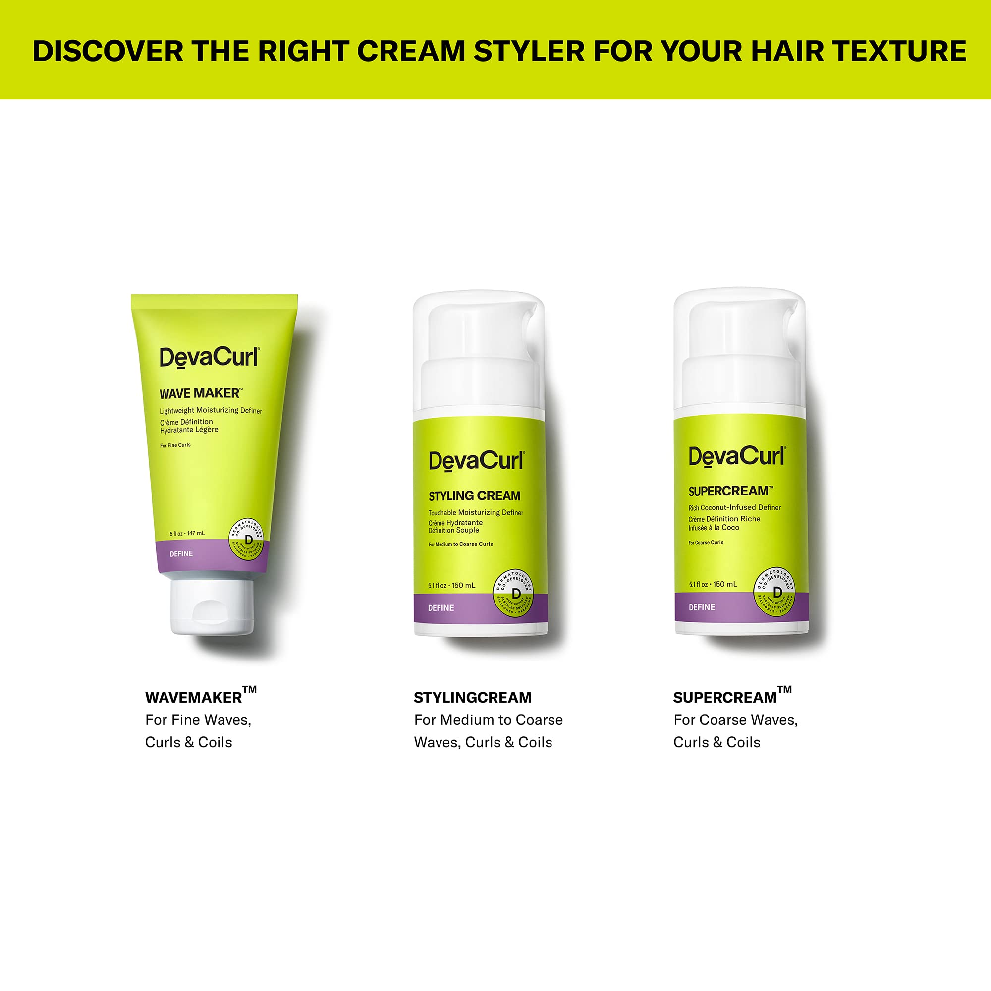 Easy combability and manageability after applying DevaCurl cream