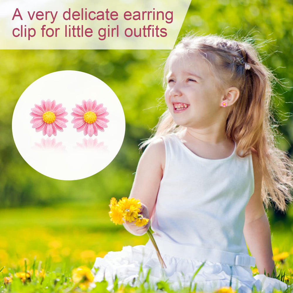 DEVIENG clip-on no-piercing design; comfortable wear for kids.