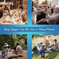 DEVOGUE Electric Bug Zapper indoor-outdoor switch enables flexible placement