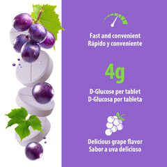 Dex4 grape flavor bottle showcases tasty fast-acting option.