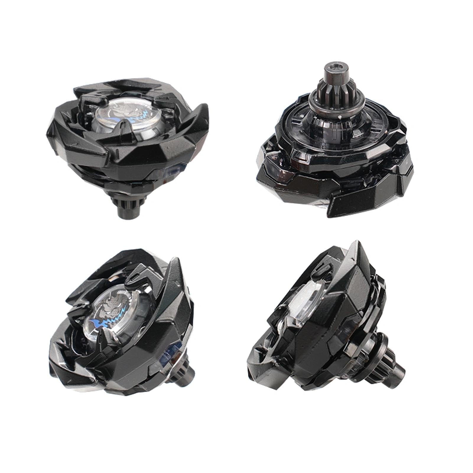 Six right spinning tops offer varied spin for friendly battles