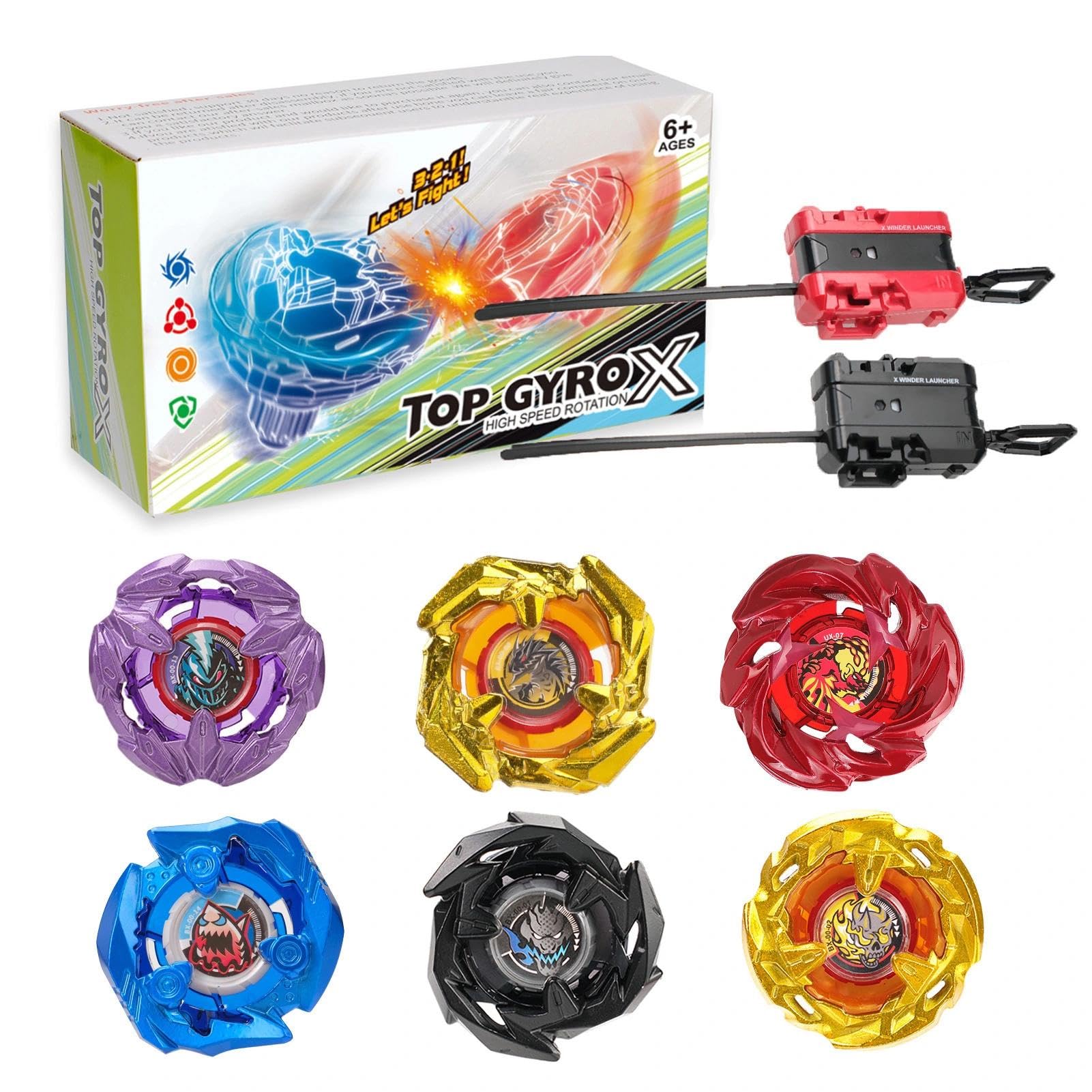DEZAWRTY Gyro X Battle Blade Set top assembly shows durable vivid design