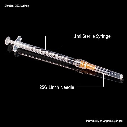 Dfpty 25g 1inch needle for precise, small-volume applications.
