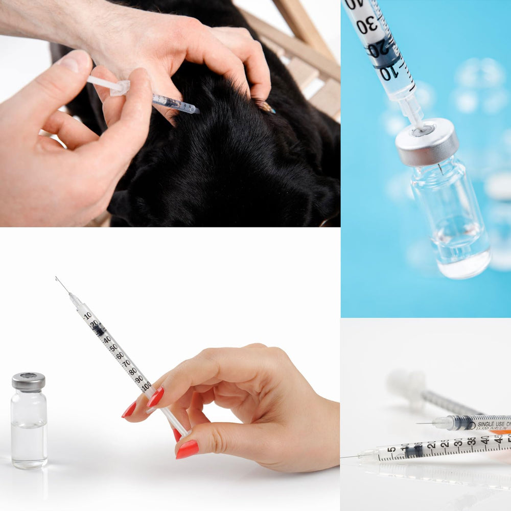 Ready-to-use Dfpty syringe in its packaging for convenient access