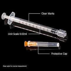 Dfpty sterile individual packaging ideal for organized lab setups.