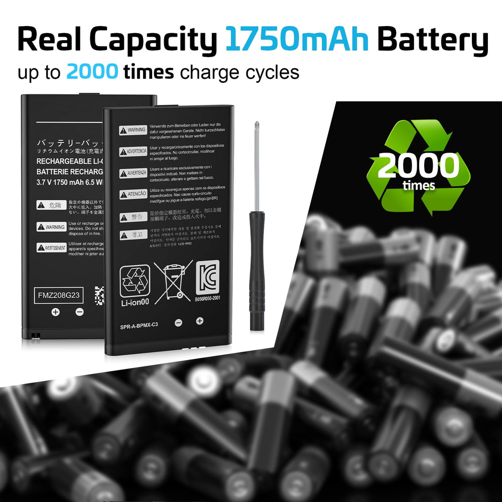 DGBOSEN battery compatible with 3DS XL, New 3DS XL and LL models