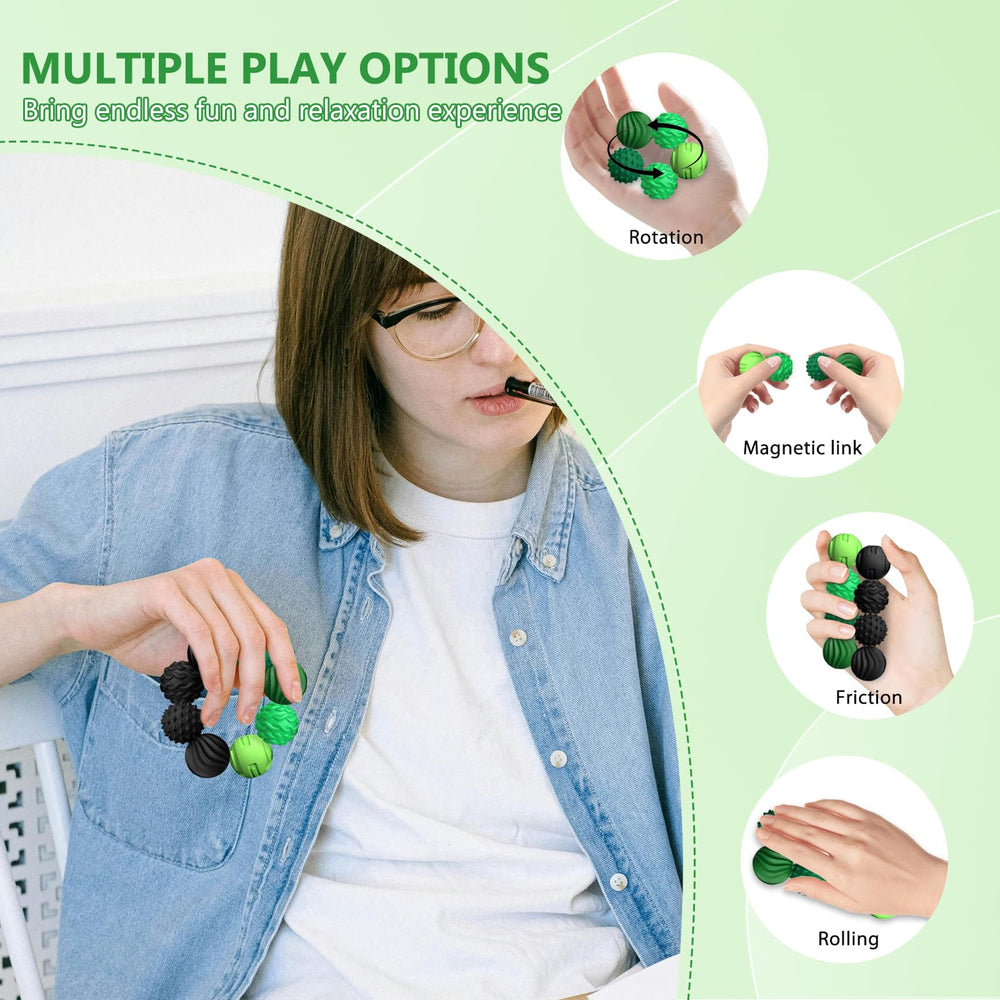 DGMDGS silent, desk-ready fidget balls provide discreet focus during work or study.