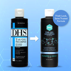 DHS T Gel Shampoo lather close-up highlighting rich foam.