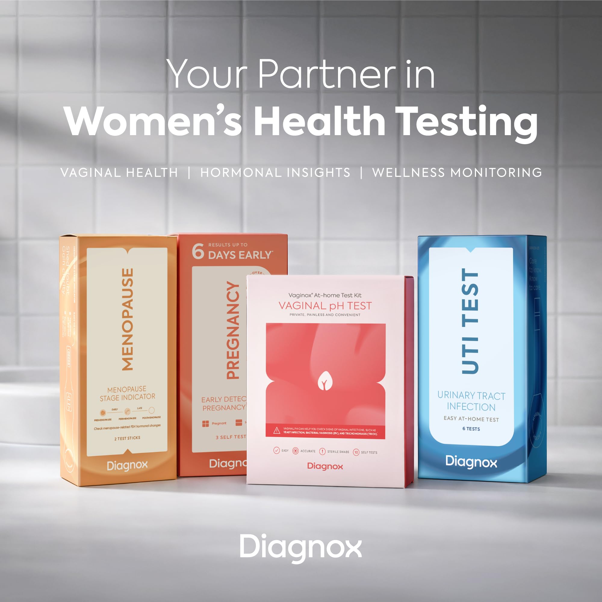 Diagnox Health shelf-stable 2-pack provides long-lasting readiness.