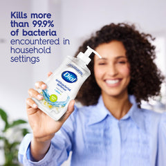 Dial Antibacterial Defense with aloe vera moisturizes while cleansing skin.
