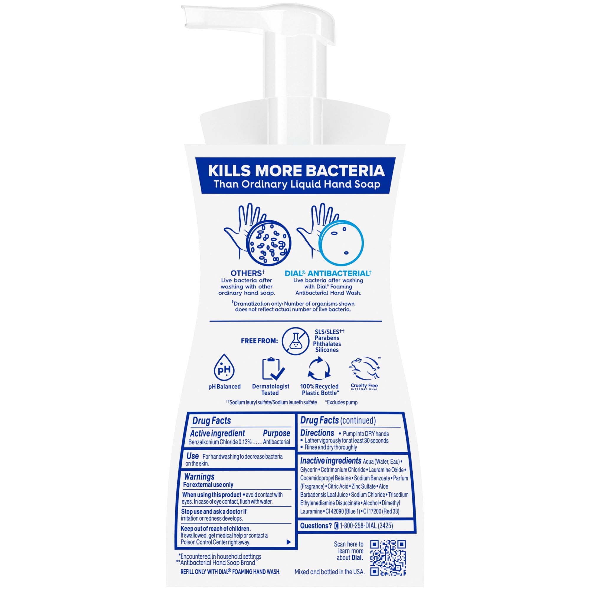 Dial Antibacterial Defense in bathroom sink ideal for shared spaces