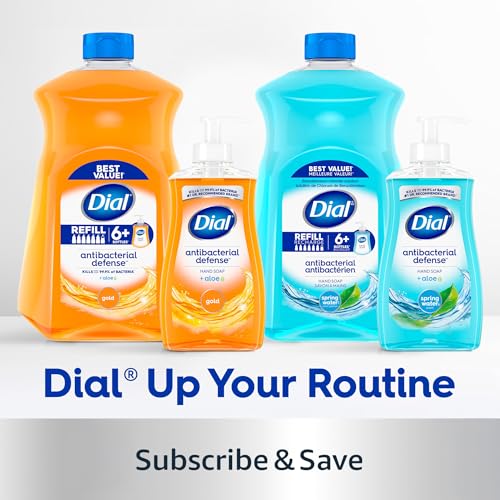 Dial Antibacterial Defense leaves skin clean and soft after washing.