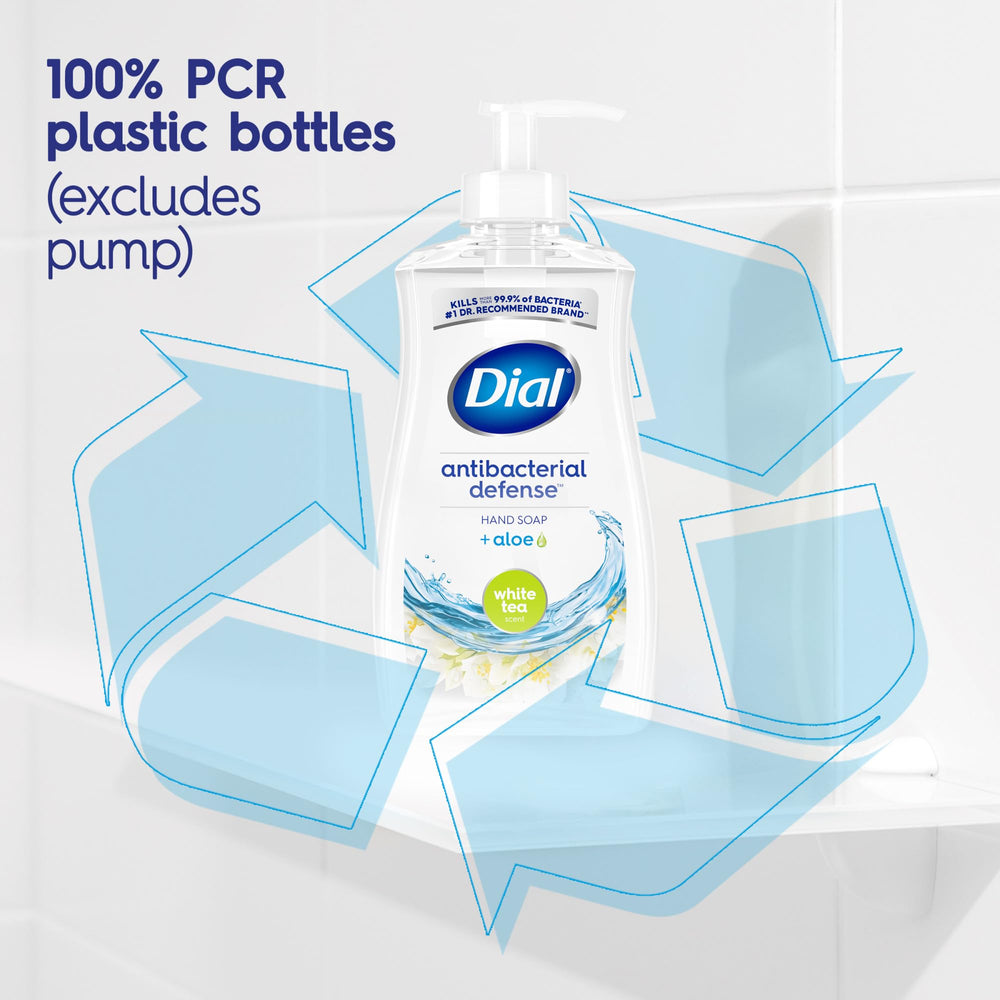 Dial Antibacterial Defense vegan formula, free from SLS/SLES and parabens.
