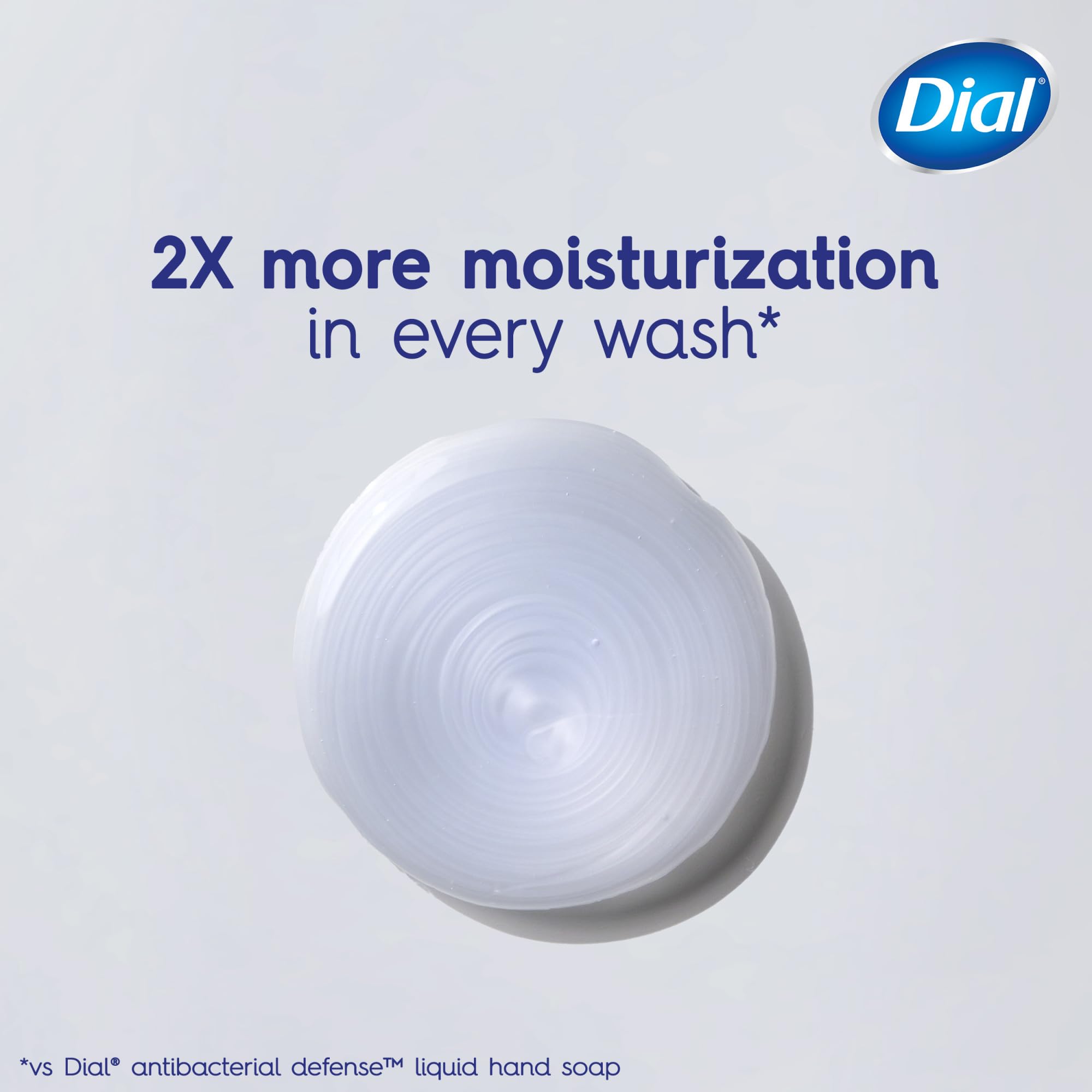 11-ounce Dial bottle shown for kitchen or bathroom sinks.