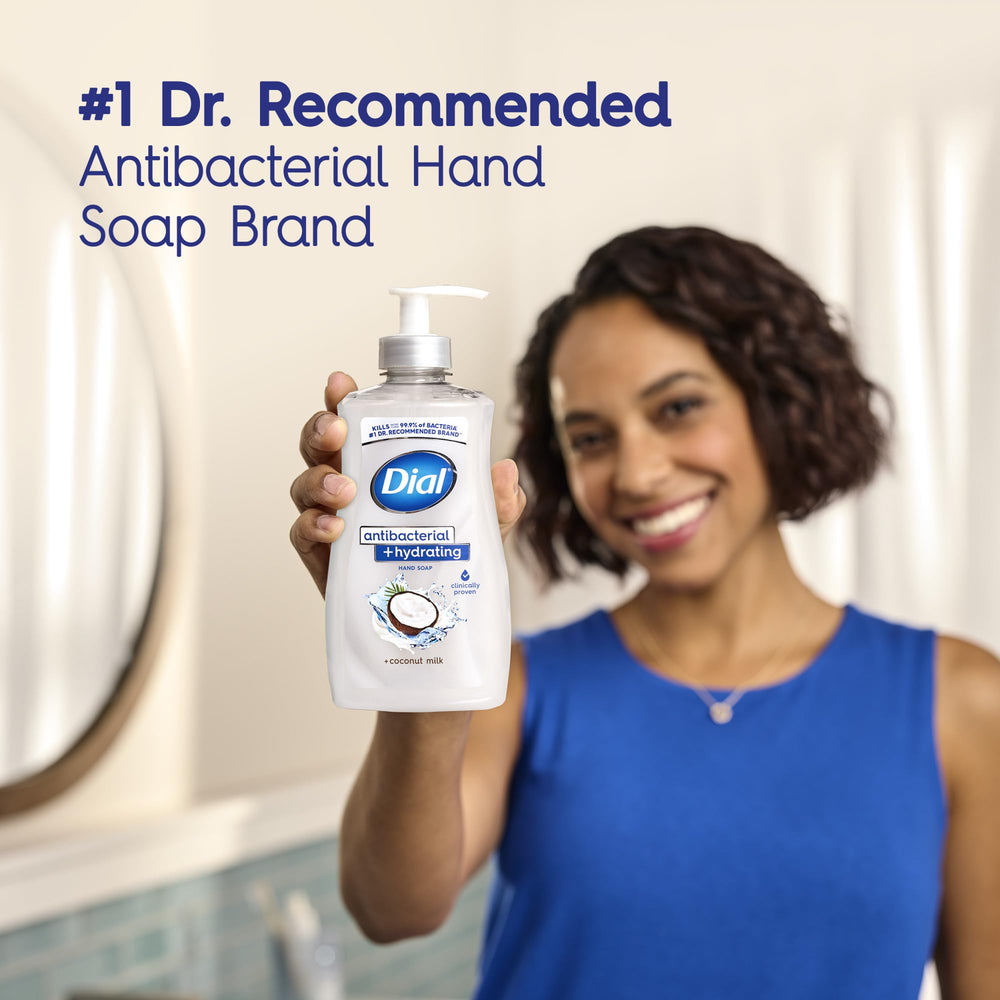 Dial antibacterial hand soap free from harsh chemicals