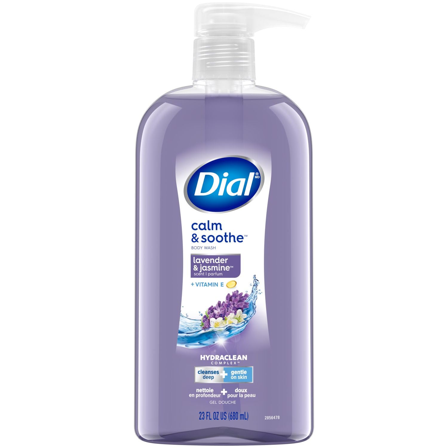 Dial foamy lather in hand after pump.